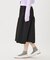 TULLE JACQUARD GATHERED SKIRT
