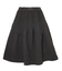 TULLE JACQUARD GATHERED SKIRT