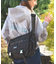 LOGO PLATE MESSENGER BAG
