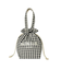 GINGHAM DRAWSTRING COOLER BAG