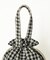 GINGHAM DRAWSTRING COOLER BAG