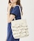 TIERED RUFFLE TOTE