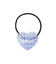 GINGHAM HEART HAIR ELASTIC