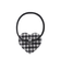 GINGHAM HEART HAIR ELASTIC