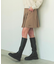 PLEATED MINI SKIRT