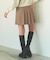 PLEATED MINI SKIRT