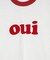 OUI SLAB COMPACT S/S RINGER TEE