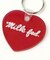 ICING LOGO HEART KEYCHAIN