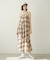 PLAID CAMISOLE DRESS