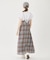 PLAID CAMISOLE DRESS