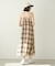 PLAID CAMISOLE DRESS