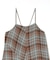 PLAID CAMISOLE DRESS