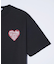 HEART LOGO WIDE S/S TEE