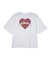 TARTAN HEART WIDE S/S TEE