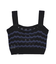 WAVE PATTERN KNIT CAMISOLE