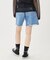 DISTRESSED DENIM SHORTS