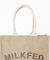 MILKFED. JUTE TOTE BAG