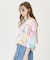 TIE DYE WIDE S/S TOP