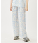 FLORAL WIDE PANTS