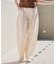 WIDE TUCK PANTS