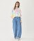 WIDE TUCK PANTS