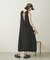 BACK OPEN FLARE DRESS