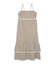 GINGHAM CAMISOLE DRESS