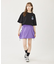 DRAWSTRING MINI SKIRT