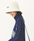 EMBROIDERRED BAR LOGO BUCKET HAT