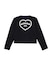ROUNDED HEART LOGO L/S TOP