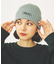 RUBBER PATCH KNIT CAP