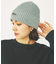 RUBBER PATCH KNIT CAP