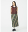 PLAID LONG SKIRT