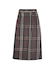 PLAID LONG SKIRT