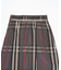 PLAID LONG SKIRT