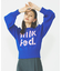 MILKFED LOGO KNIT TOP