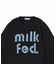 MILKFED LOGO KNIT TOP