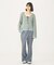 SCALLOP HEM KNIT CARDIGAN
