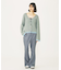 SCALLOP HEM KNIT CARDIGAN