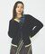 SCALLOP HEM KNIT CARDIGAN