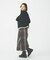 SCALLOP HEM KNIT CARDIGAN
