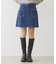 DENIM ZIP SKIRT