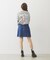 DENIM ZIP SKIRT