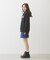 DENIM ZIP SKIRT