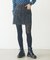 DENIM ZIP SKIRT