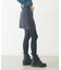DENIM ZIP SKIRT