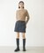 DENIM ZIP SKIRT