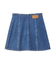 DENIM ZIP SKIRT