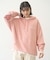 LOVE HEART ELBOW SWEAT HOODIE