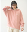 LOVE HEART ELBOW SWEAT HOODIE